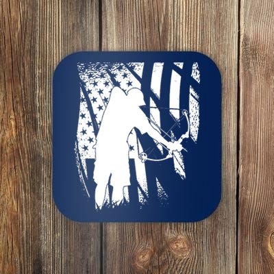 Bowfishing Americana Coaster