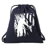 Bowfishing Americana Drawstring Bag