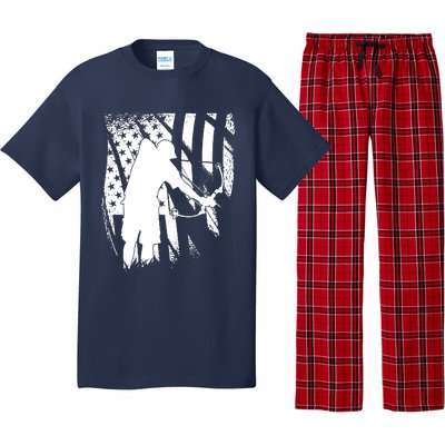 Bowfishing Americana Pajama Set