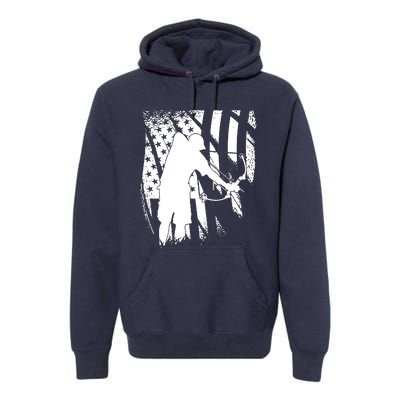 Bowfishing Americana Premium Hoodie