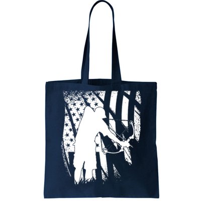 Bowfishing Americana Tote Bag