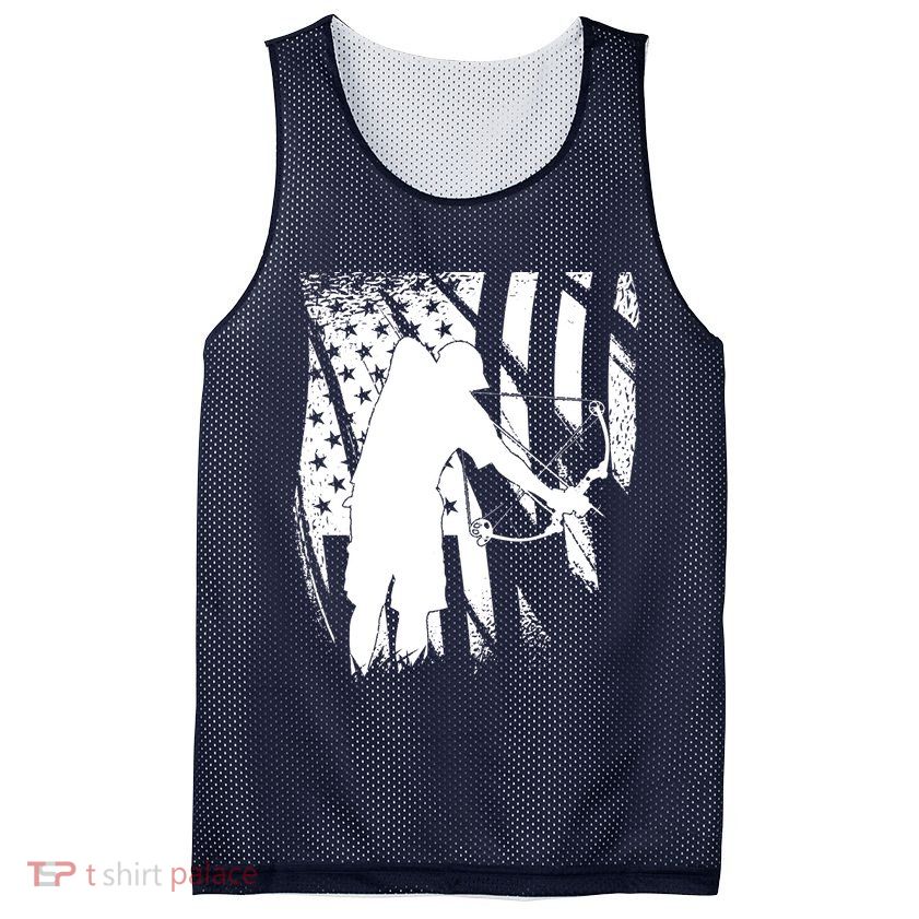Bowfishing Americana Mesh Reversible Basketball Jersey Tank
