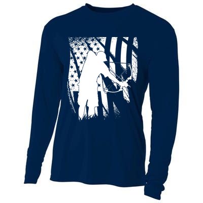 Bowfishing Americana Cooling Performance Long Sleeve Crew