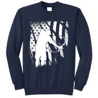 Bowfishing Americana Tall Sweatshirt