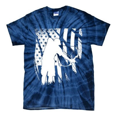 Bowfishing Americana Tie-Dye T-Shirt