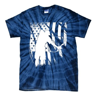 Bowfishing Americana Tie-Dye T-Shirt