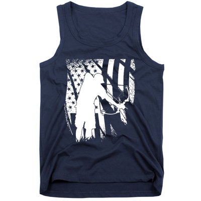 Bowfishing Americana Tank Top