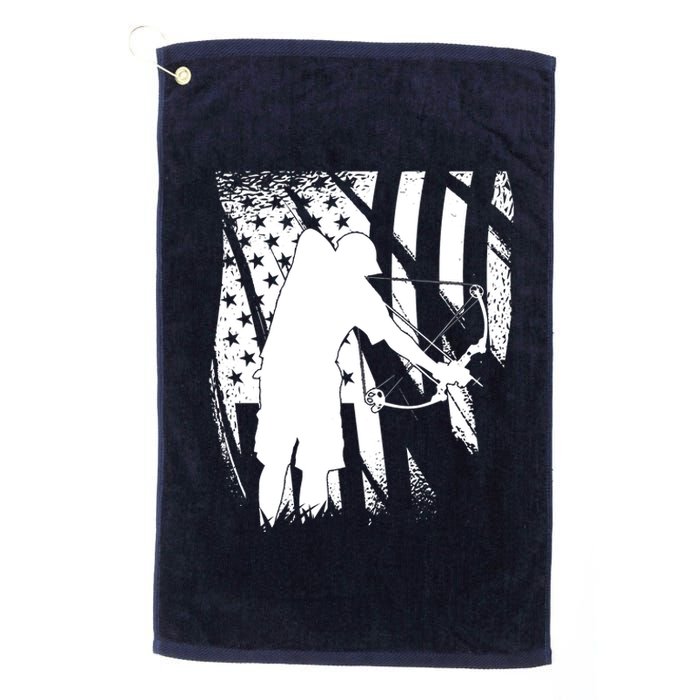 Bowfishing Americana Platinum Collection Golf Towel