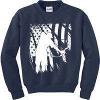 Bowfishing Americana Kids Sweatshirt