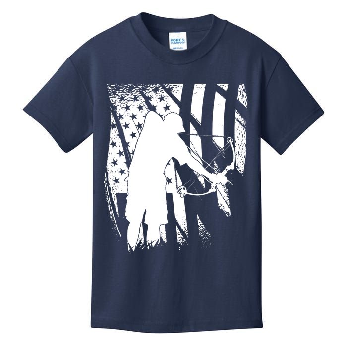 Bowfishing Americana Kids T-Shirt