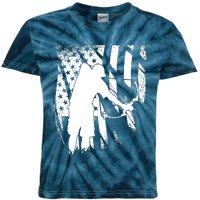 Bowfishing Americana Kids Tie-Dye T-Shirt