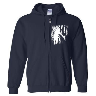 Bowfishing Americana Full Zip Hoodie