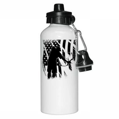 Bowfishing Americana Aluminum Water Bottle