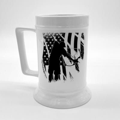 Bowfishing Americana Beer Stein