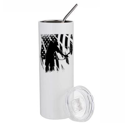 Bowfishing Americana Stainless Steel Tumbler