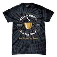 Bill And Bobs Coffee Shop Aa Recovery Tie-Dye T-Shirt