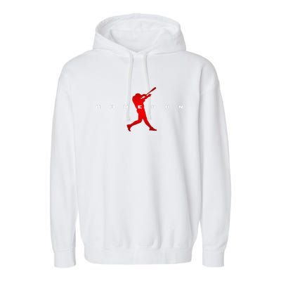 Baseball Apparel Baseball Garment-Dyed Fleece Hoodie