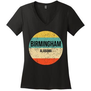 Birmingham Alabama Birmingham Women's V-Neck T-Shirt