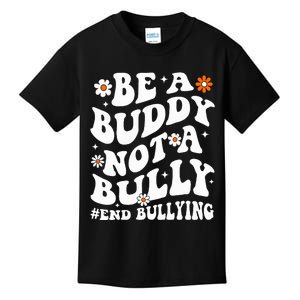 Be A Buddy Not A Bully Unity Day Orange Anti Bullying  Kids T-Shirt