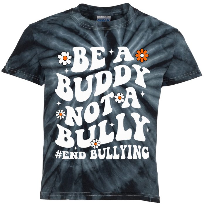 Be A Buddy Not A Bully Unity Day Orange Anti Bullying  Kids Tie-Dye T-Shirt