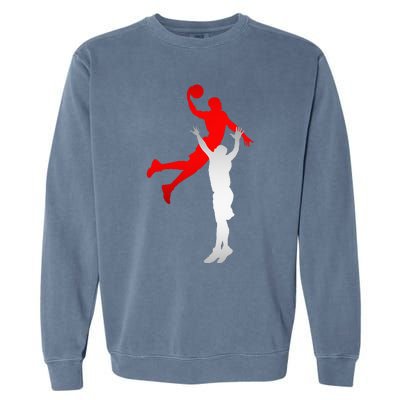 Basketball Apparel Basketball Garment-Dyed Sweatshirt