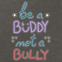 Be A Buddy Not A Bully Anti Bullying Cotton Canvas Backpack