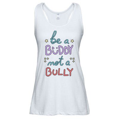 Be A Buddy Not A Bully Anti Bullying Ladies Essential Flowy Tank
