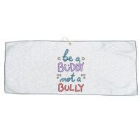 Be A Buddy Not A Bully Anti Bullying Large Microfiber Waffle Golf Towel