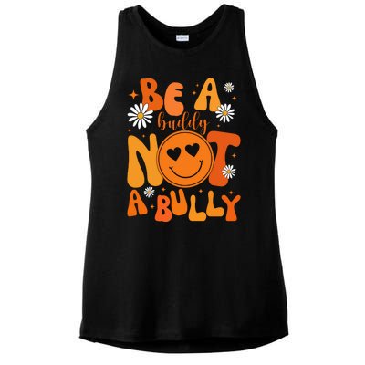 Be A Buddy Not A Bully Unity Day Anti Bullying Ladies PosiCharge Tri-Blend Wicking Tank