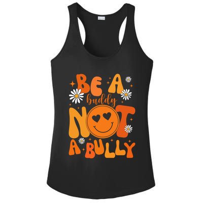 Be A Buddy Not A Bully Unity Day Anti Bullying Ladies PosiCharge Competitor Racerback Tank