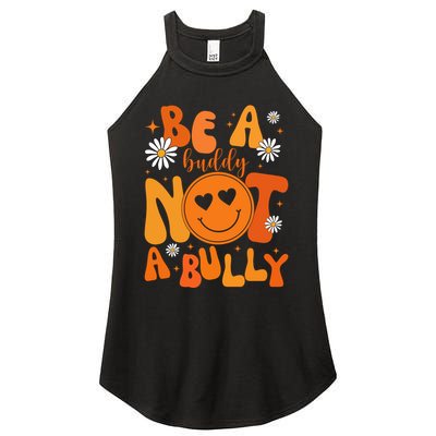 Be A Buddy Not A Bully Unity Day Anti Bullying Women's Perfect Tri Rocker Tank