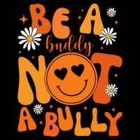 Be A Buddy Not A Bully Unity Day Anti Bullying Wool Snapback Cap
