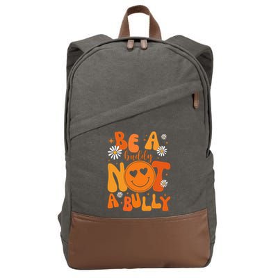 Be A Buddy Not A Bully Unity Day Anti Bullying Cotton Canvas Backpack
