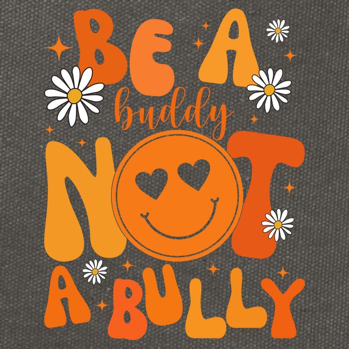 Be A Buddy Not A Bully Unity Day Anti Bullying Cotton Canvas Backpack