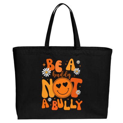 Be A Buddy Not A Bully Unity Day Anti Bullying Cotton Canvas Jumbo Tote