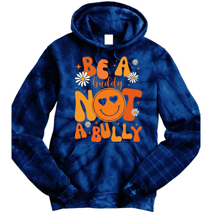 Be A Buddy Not A Bully Unity Day Anti Bullying Tie Dye Hoodie