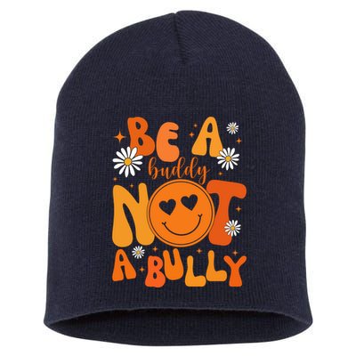 Be A Buddy Not A Bully Unity Day Anti Bullying Short Acrylic Beanie