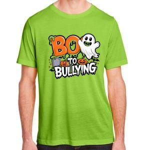 Boo Anti Bullying Funny Halloween Orange Unity Day Adult ChromaSoft Performance T-Shirt