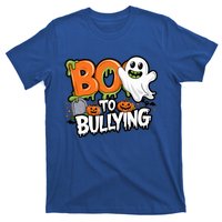 Boo Anti Bullying Funny Halloween Orange Unity Day T-Shirt