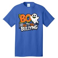 Boo Anti Bullying Funny Halloween Orange Unity Day Tall T-Shirt