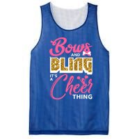 Bows And Bling It's A Cheer Thing Cheerleading Cheerleader Funny Gift Mesh Reversible Basketball Jersey Tank