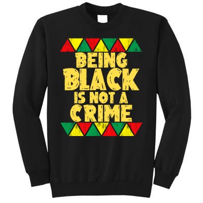 Being A Black Is Not A Crime Sweatshirt