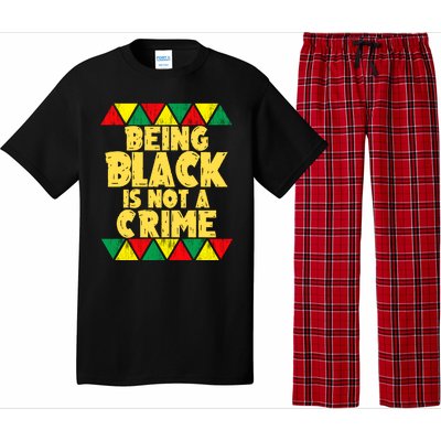 Being A Black Is Not A Crime Pajama Set