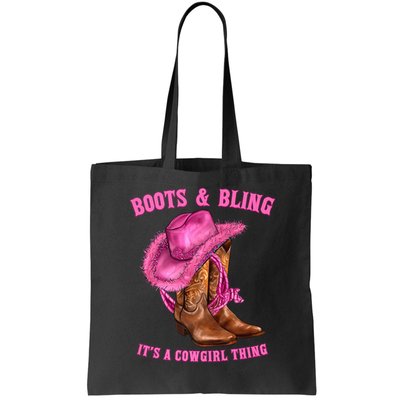Boot And Bling It'S A Cowgirl Thing Western Rodeo Cowgirl Bag