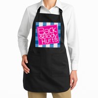 Back And Body Hurts Apron