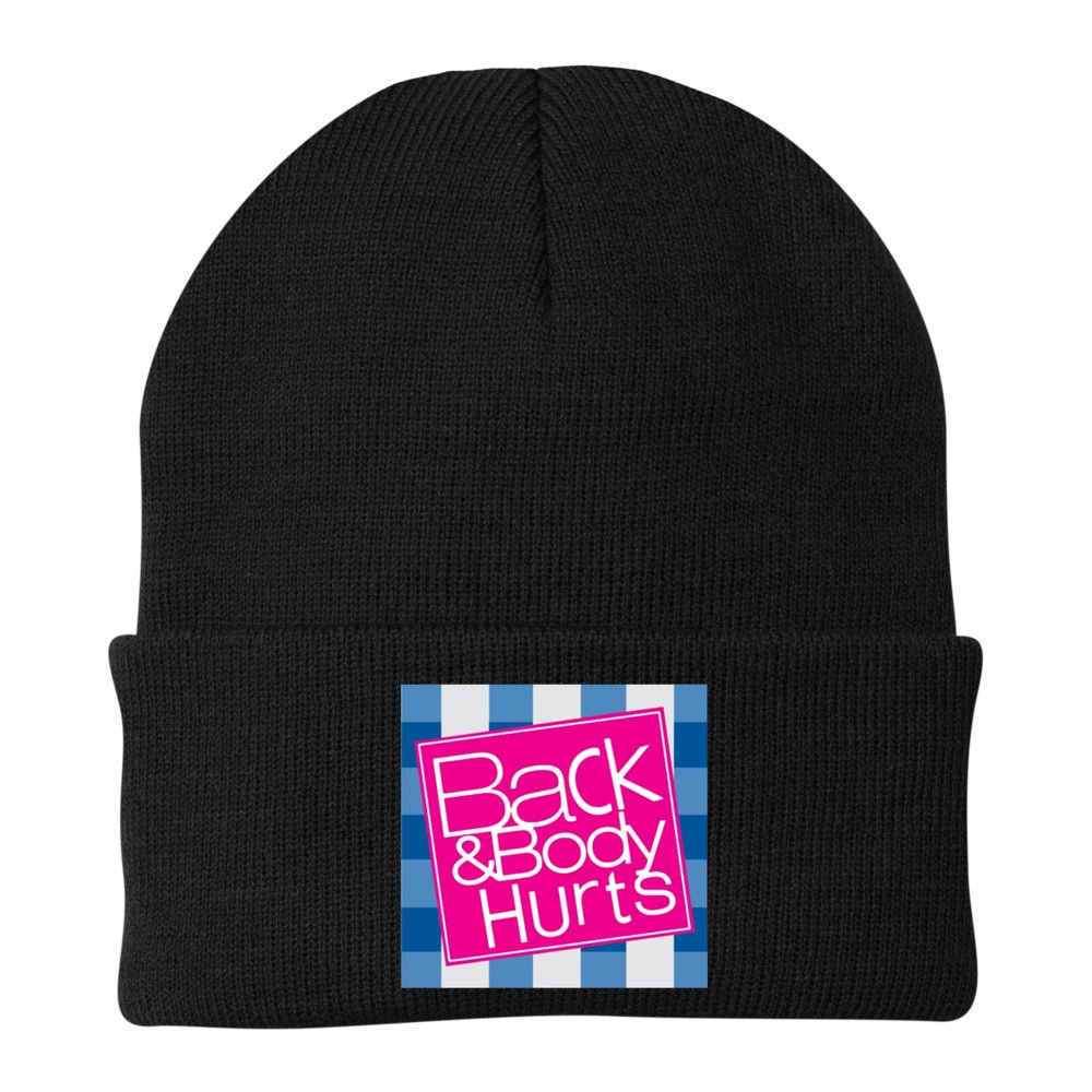 Back And Body Hurts Beanie