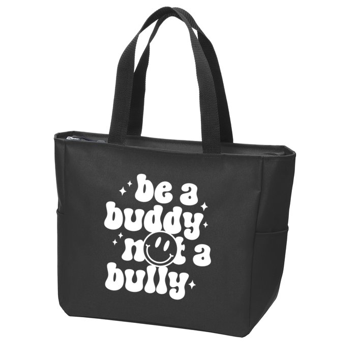 Be A Buddy Not A Bully Anti Bullying Unity Day Zip Tote Bag