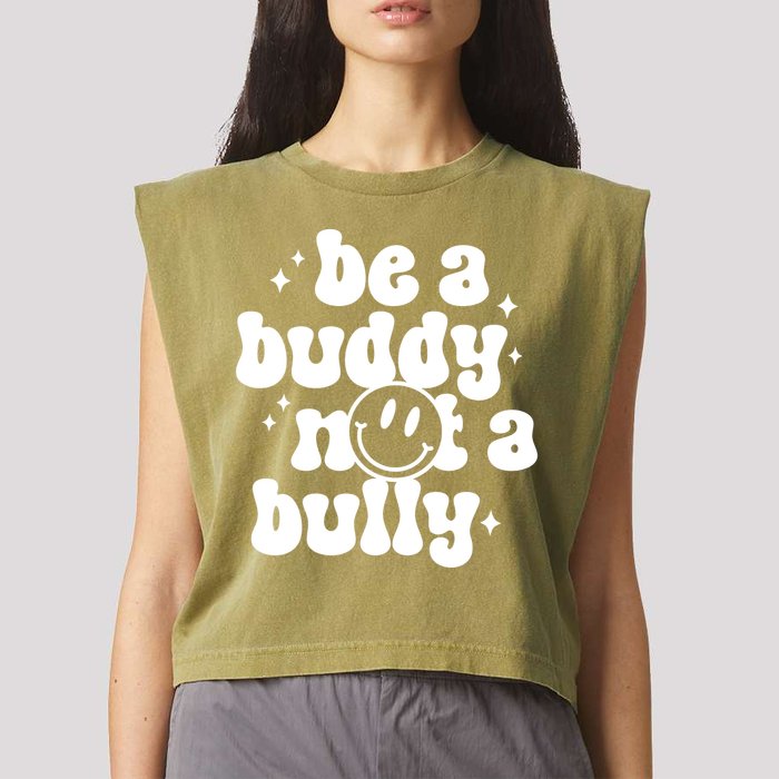 Be A Buddy Not A Bully Anti Bullying Unity Day Garment-Dyed Women's Muscle Tee