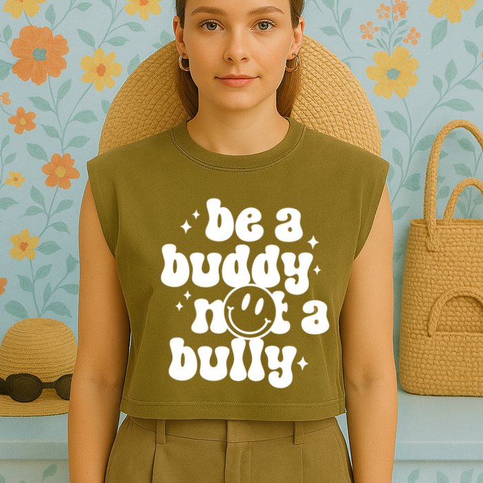 Be A Buddy Not A Bully Anti Bullying Unity Day Garment-Dyed Women's Muscle Tee