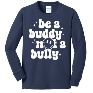 Be A Buddy Not A Bully Anti Bullying Unity Day Kids Long Sleeve Shirt